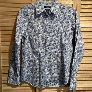 Ladies Chaps no iron button down